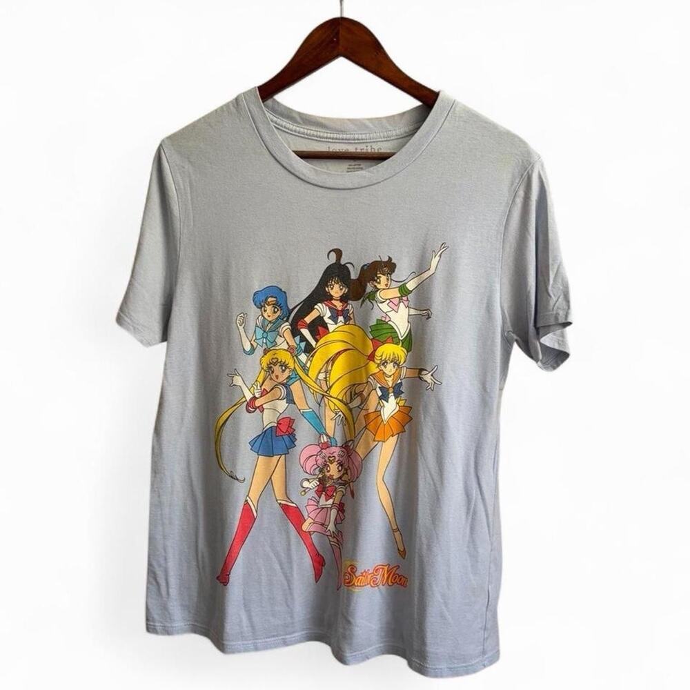 Sailor Moon Love Tribe Cute Women’s L Anime Cartoon Japanese Tee